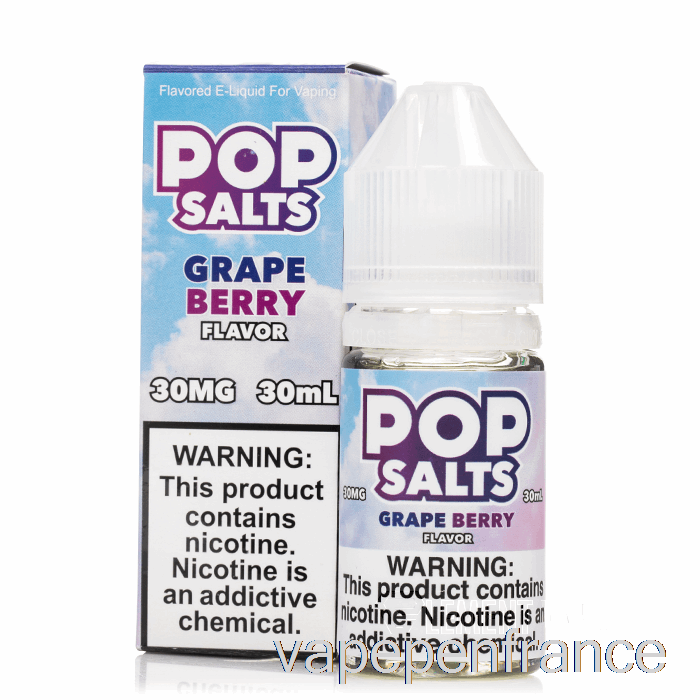 Baie De Raisin - Sels Pop - Stylo Vape 30 Ml 50 Mg